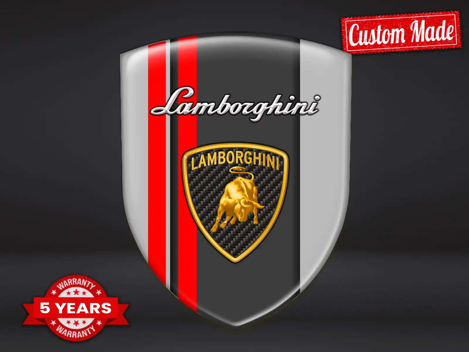 Lamborghini Autocollants Camion Résistants Qualité Pro Supérieure